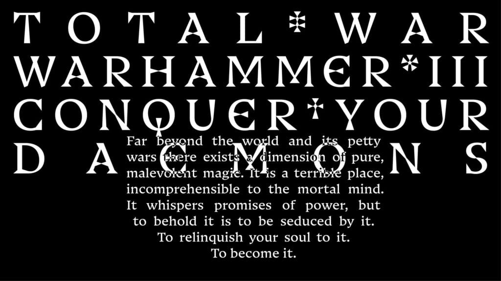 Pentagram's new typeface for Warhammer