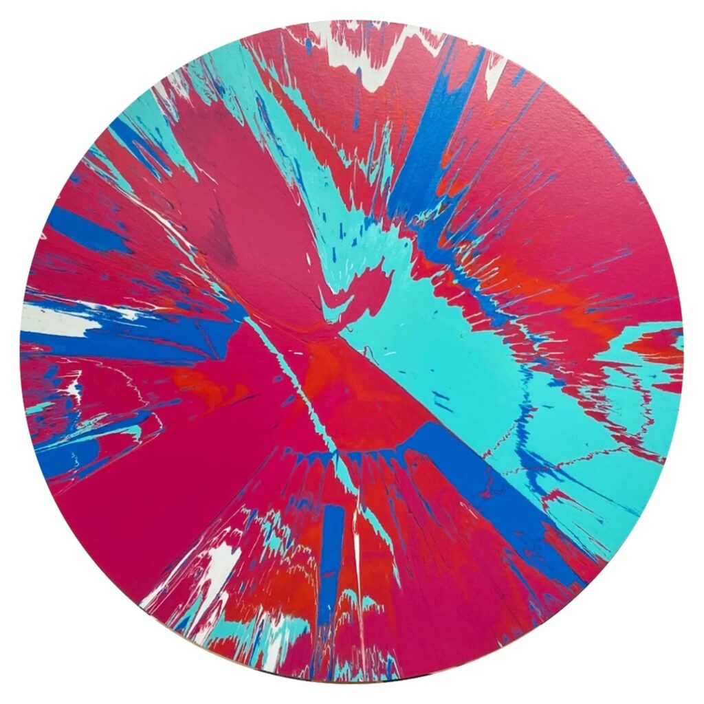 Damien Hirst, Spin Painting, 2015
